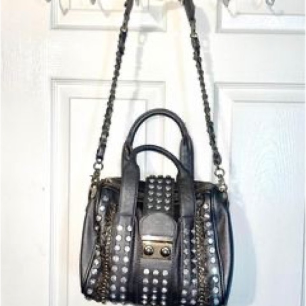 Grey Bling Bag